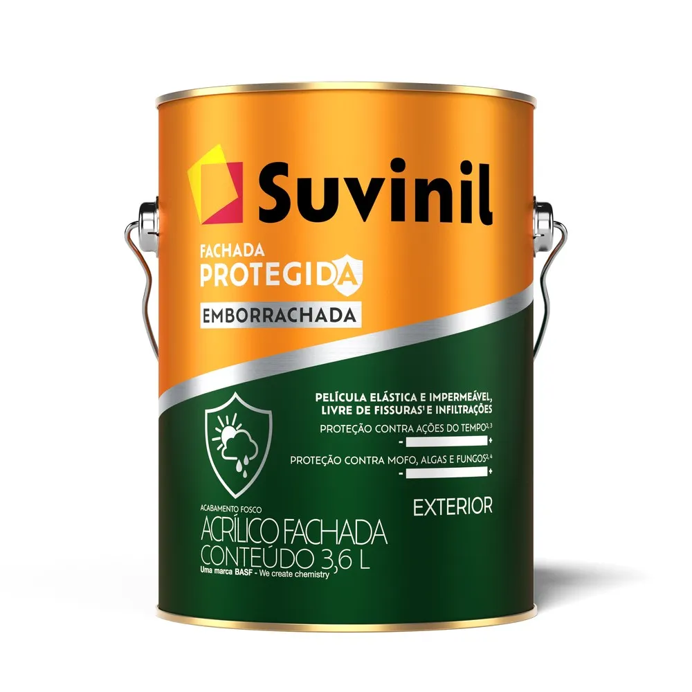 Suvinil - FACHADA PROTEGIDA EMBORRACHADA - Monza Tintas