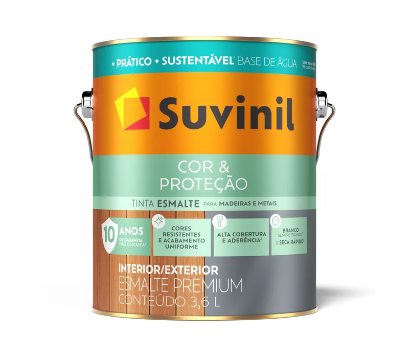 Suvinil - ESM COR&PROT + PRATICO FOSCO - AGUA... - Monza Tintas