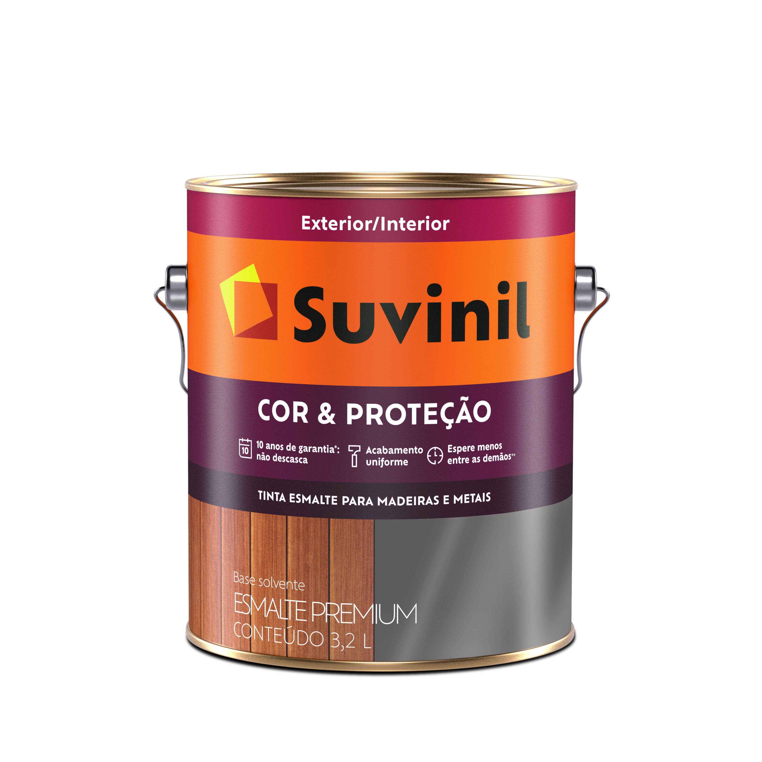 Suvinil - ESM COR&PROT + PRATICO BRIL - AGUA... - Monza Tintas